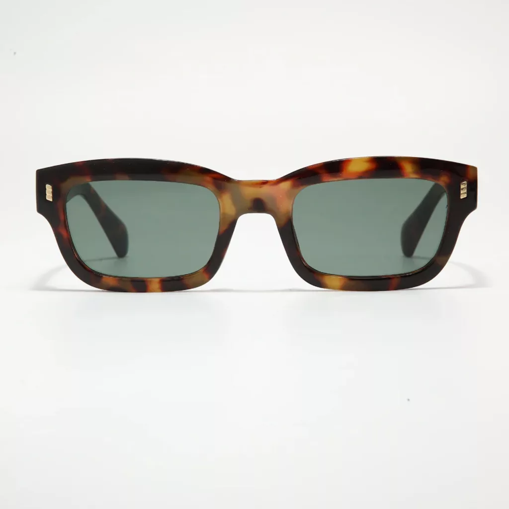 عینک آفتابی مستطیلی مدل SZ 1002 Leopard Emerald