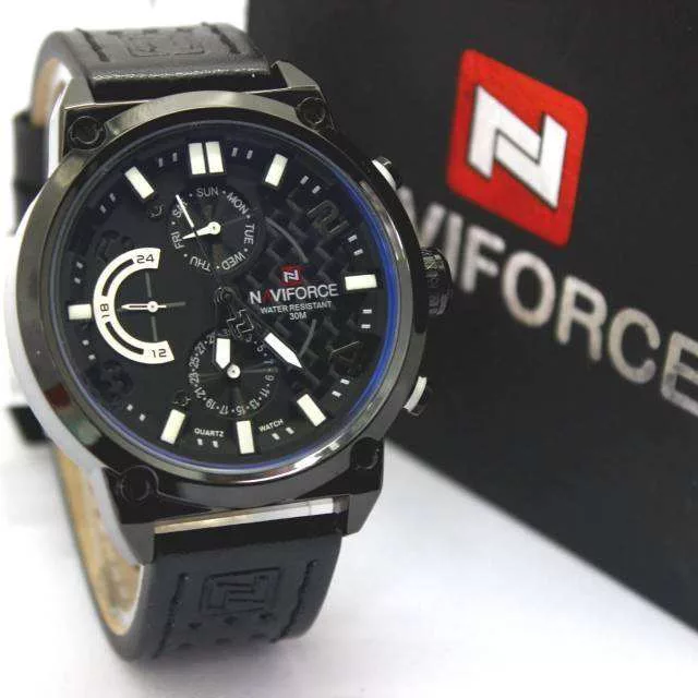 ساعت مچی عقربه ای مردانه نیوی فورس مدل NF9068M - CH-ME-ME