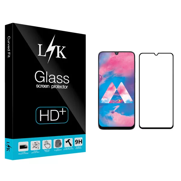 محافظ صفحه نمایش ال کی مدل Hard glass مناسب برای گوشی موبایل سامسونگ Galaxy M30
