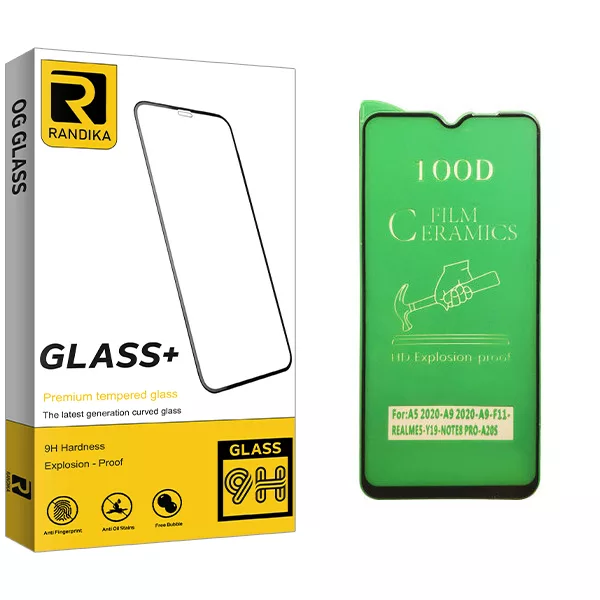 محافظ صفحه نمایش سرامیکی راندیکا مدل GLD مناسب برای گوشی موبایل Redmi Note 8 Pro