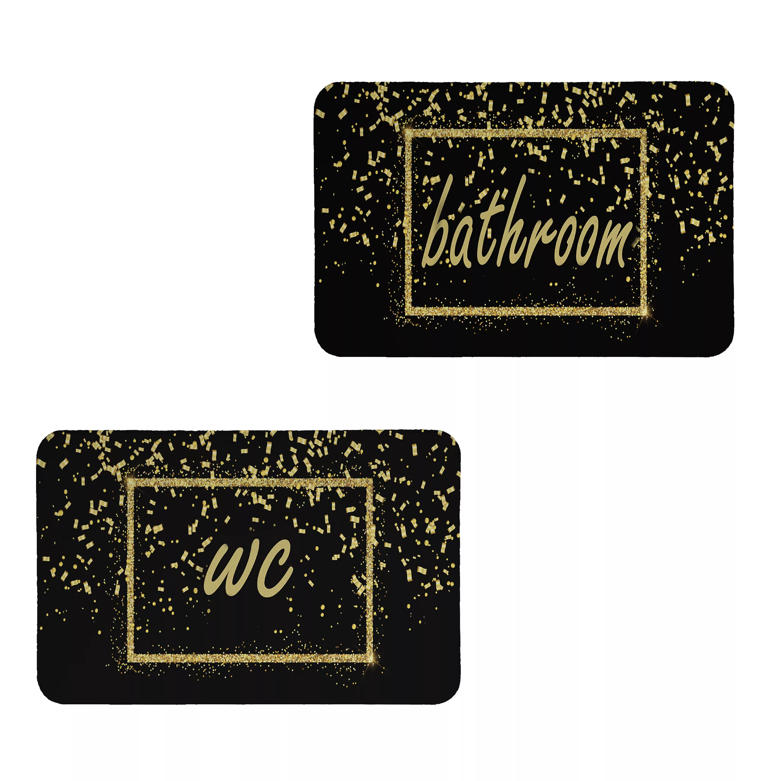 پادری طرح حمام و سرویس بهداشتی کد 8361K سایز 60x40 سانتی متر مجموعه دوعددی