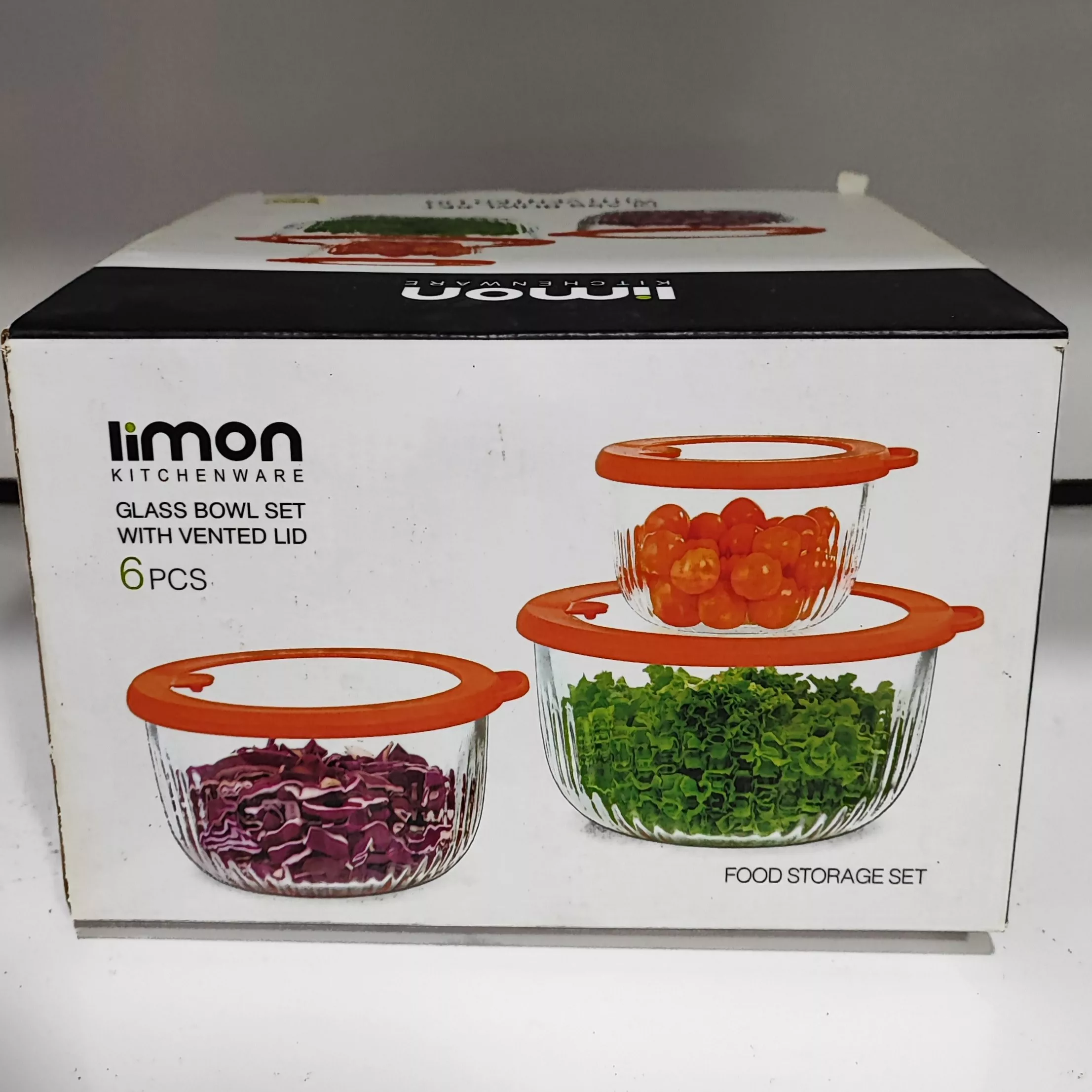 ظرف نگهدارنده لیمون مدل 2222 بسته 3 عددی