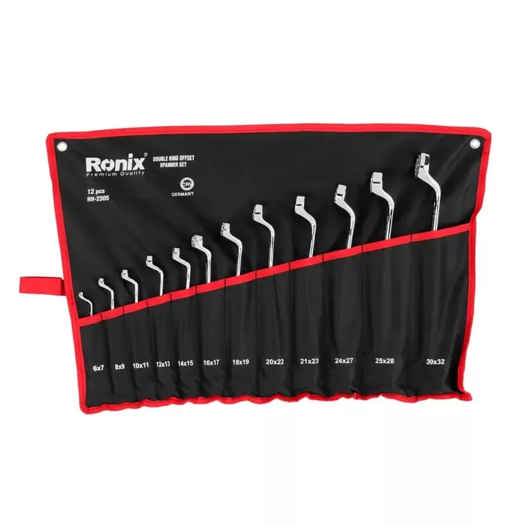 آچار دو سر رینگی رونیکس مدل RH-2305 مجموعه 12 عددی