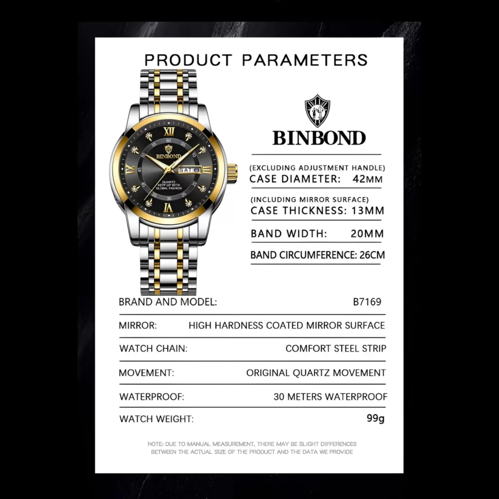 ساعت مچی عقربه‌ای کوارتز مردانه بین باند مدل لوکس کلاسیک دی دیت بند طرح بافت قفل مخفی کد ۱۱