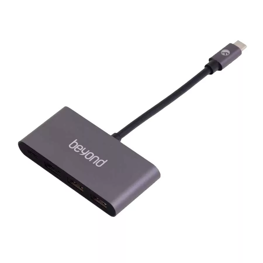 هاب چهار پورت USB-C بیاند مدل ba-404