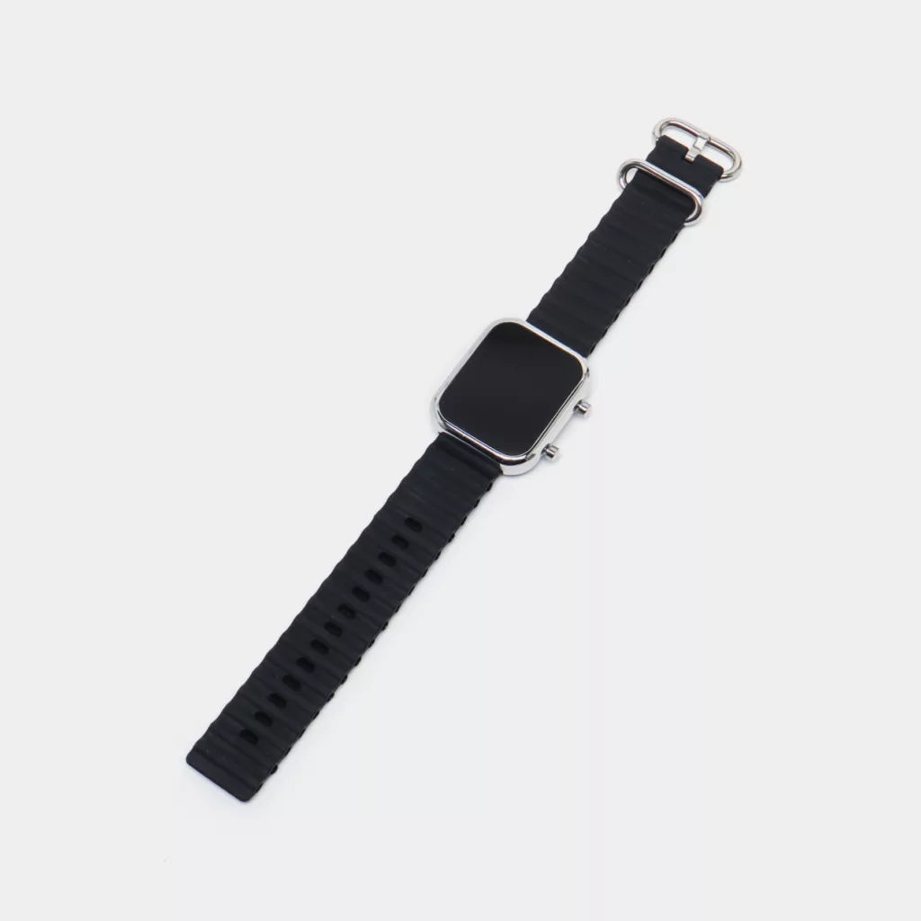 ساعت مچی دیجیتال مدل بند پیو پاستیلی آنتی آلرژی کد 1.2