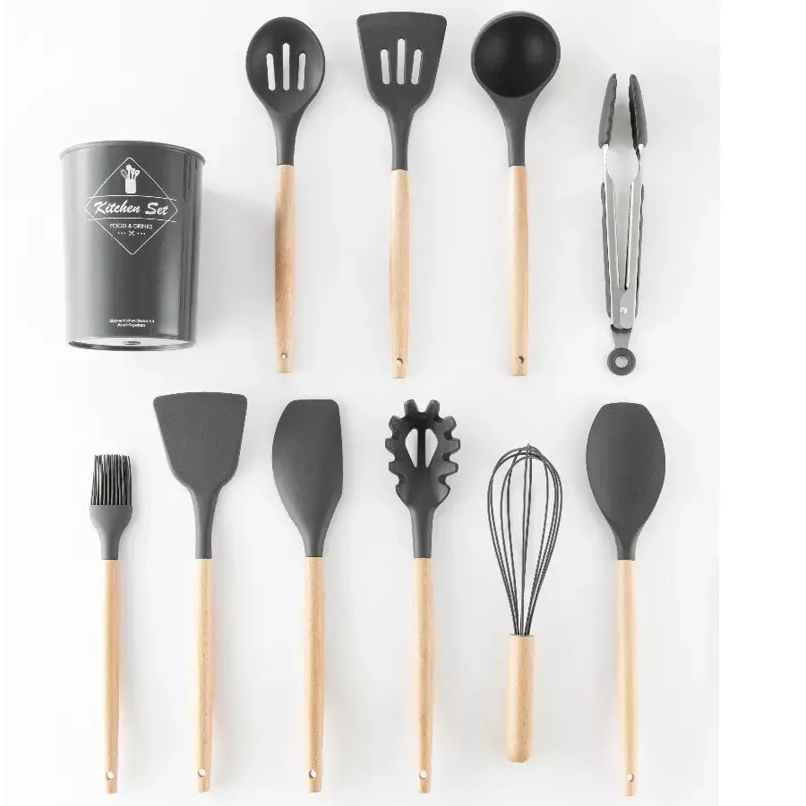 سرویس کفگیر و ملاقه 12 پارچه کیچن ست مدل FD