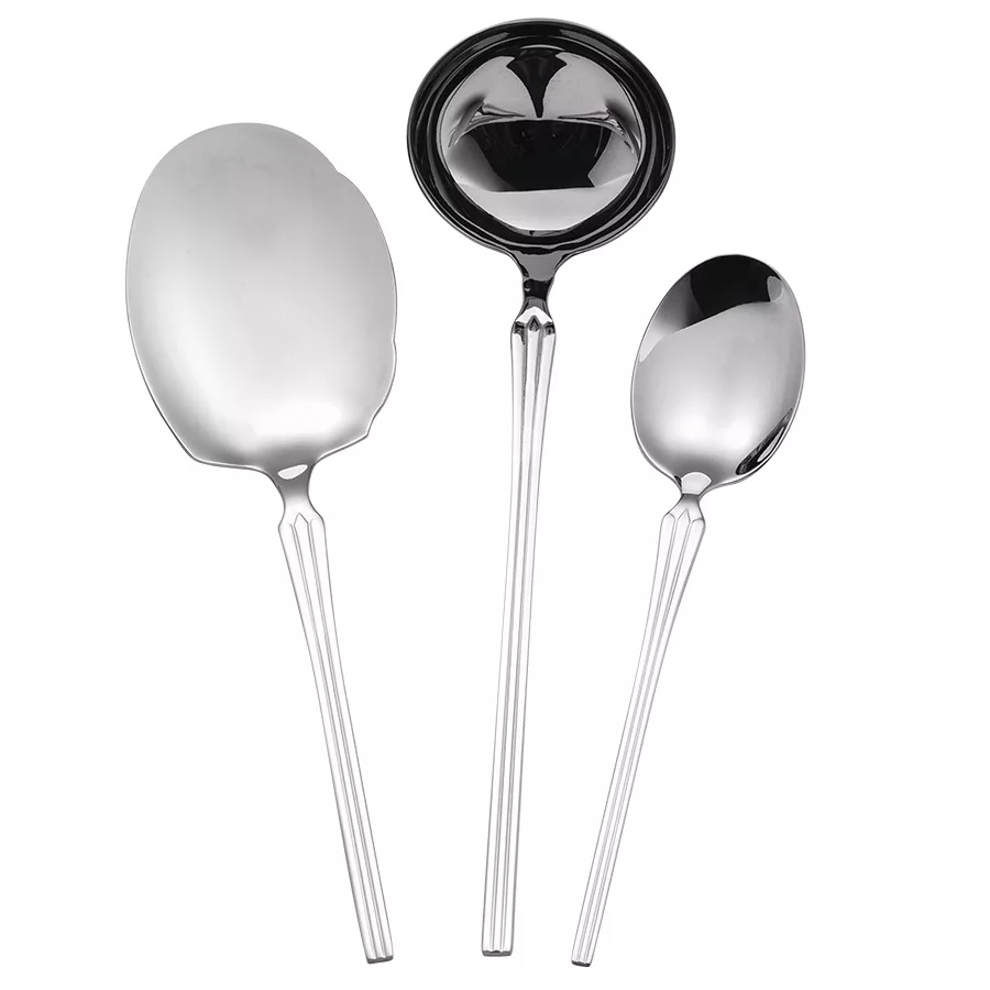 سرویس کفگیر و ملاقه 3 پارچه جی فی نی مدل 03