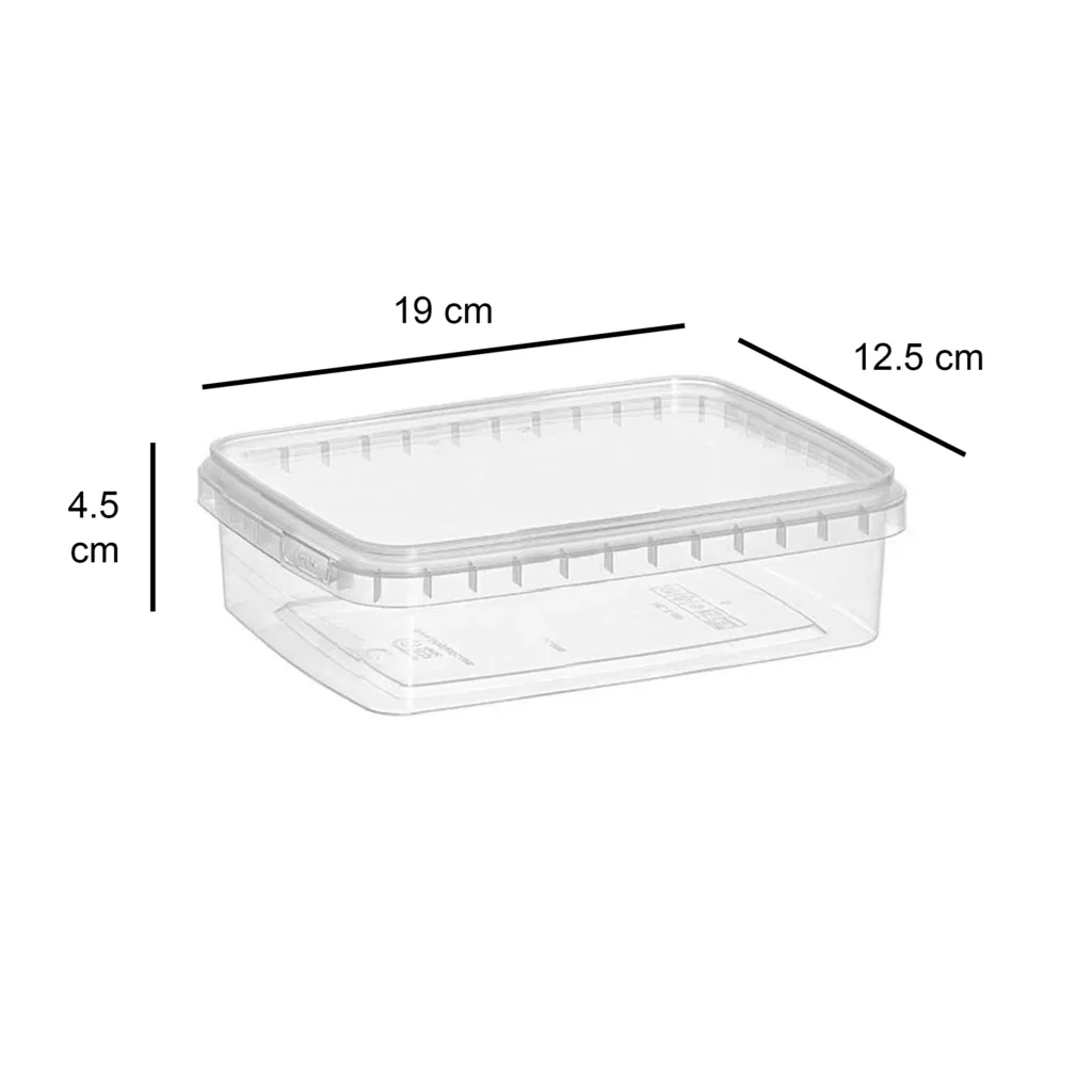 ظرف نگهدارنده مدل فریزری M0700 مجموعه 6 عددی