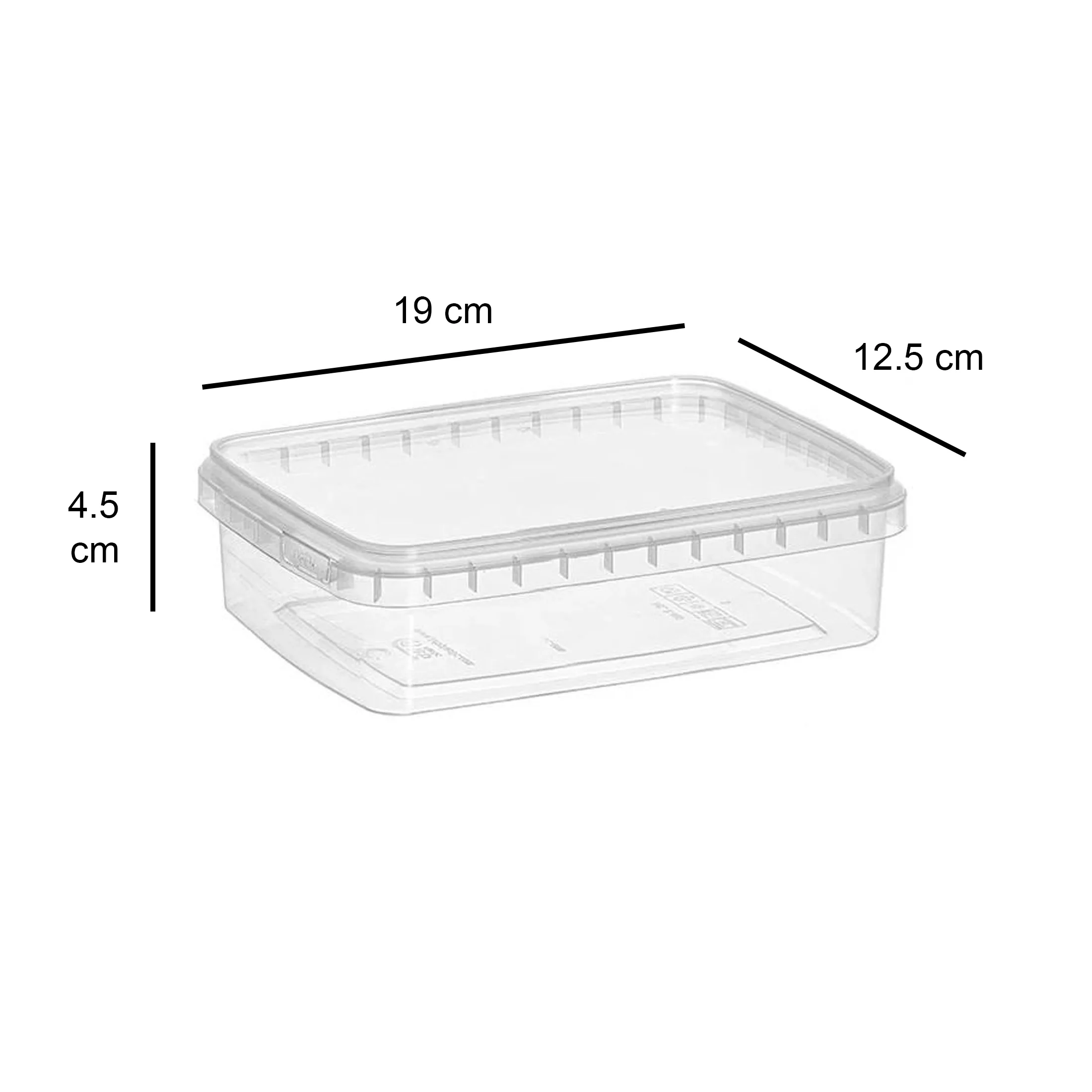ظرف نگهدارنده مدل فریزری M0700 مجموعه 6 عددی