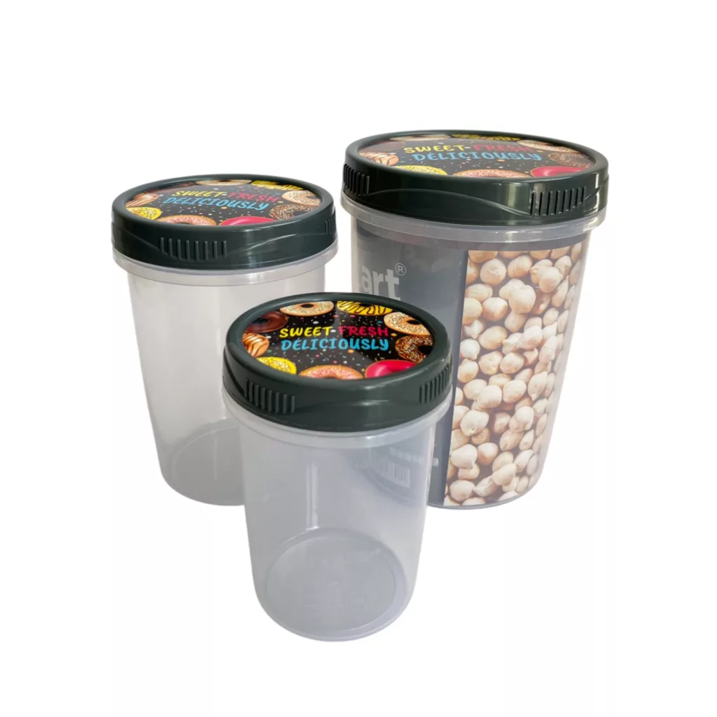 ظرف نگهدارنده پلاست آرت مدل SA-240 مجموعه 3 عددی