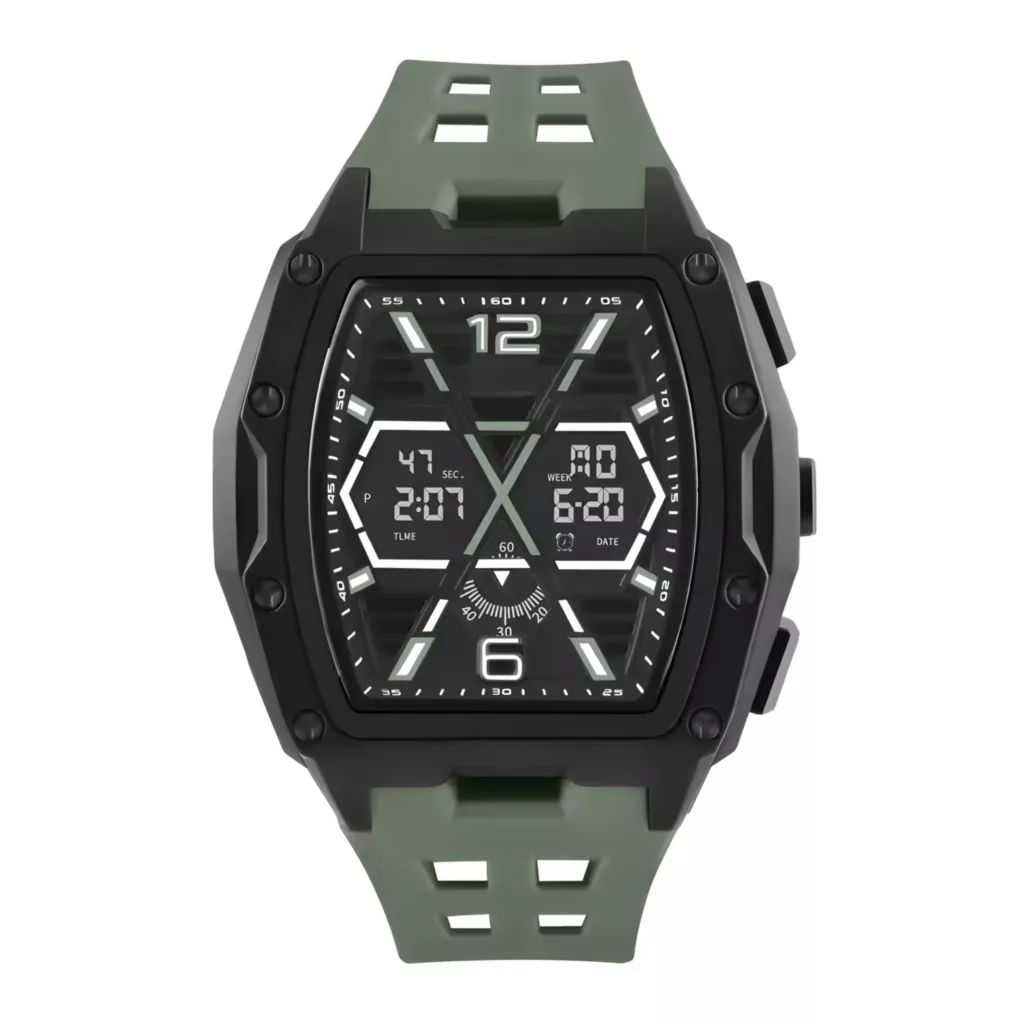 ساعت مچی دیجیتال مدل تک زمانه بند پیو کرنوگراف آب استخری کد ۱.۵