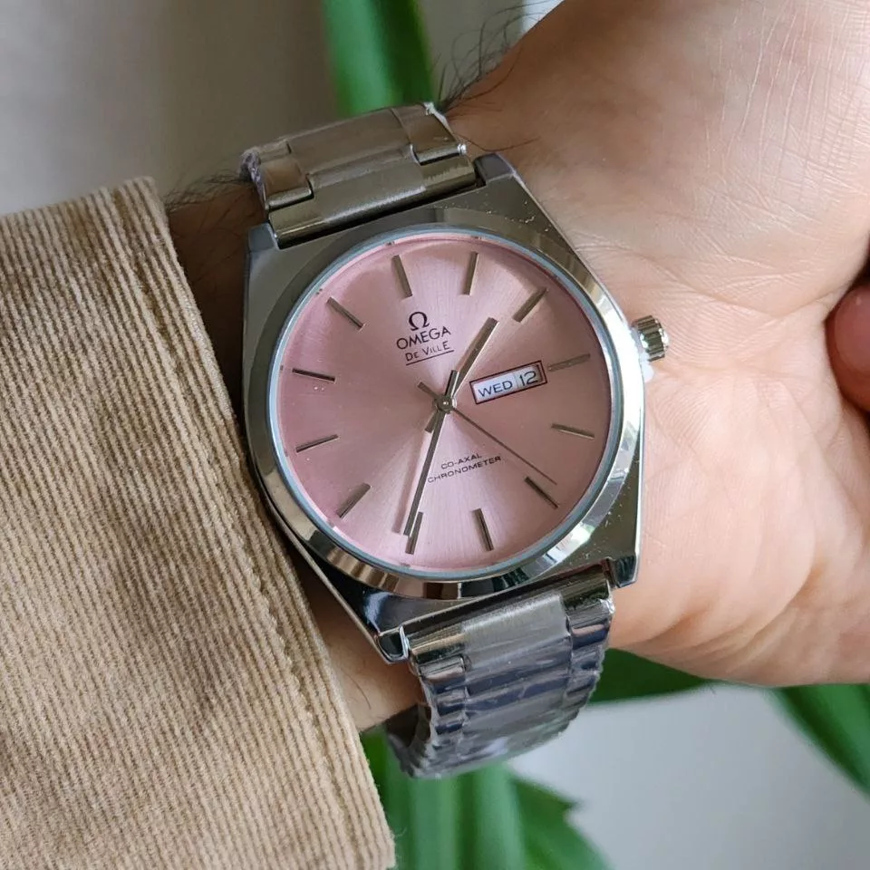 ساعت مچی عقربه‌ای کوارتز مردانه مدل دو تقویمه کلاسیک کد 005