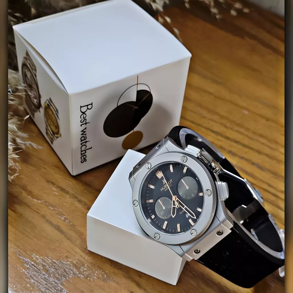 ساعت مچی عقربه‌ای مردانه  مدل تک موتور_silvr_Ts02