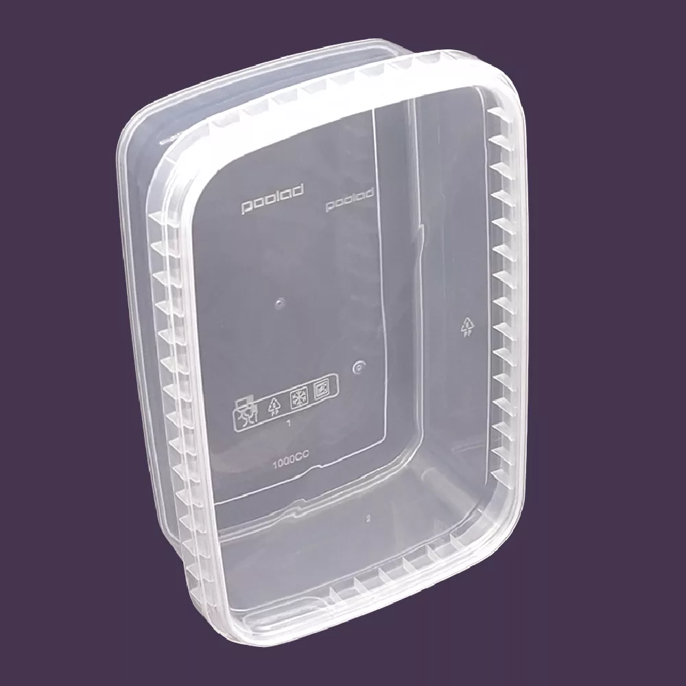 ظرف نگهدارنده پولاد مدل 1000cc بسته 8 عددی