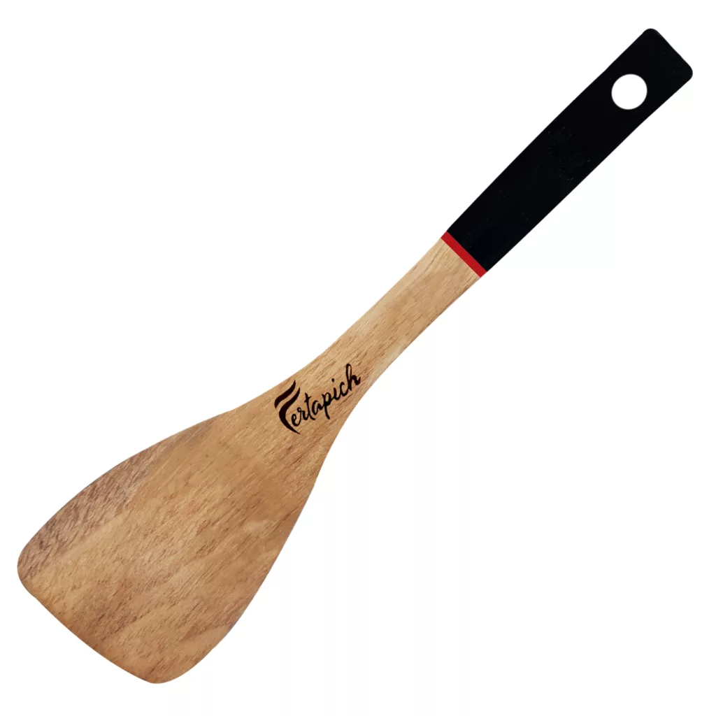 سرویس کفگیر و ملاقه 10 پارچه فرتاپیچ مدل چوبی