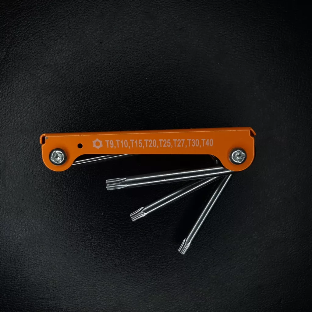 آچار آلن ستاره ای دینگشی مدل SG-001 مجموعه 8 عددی