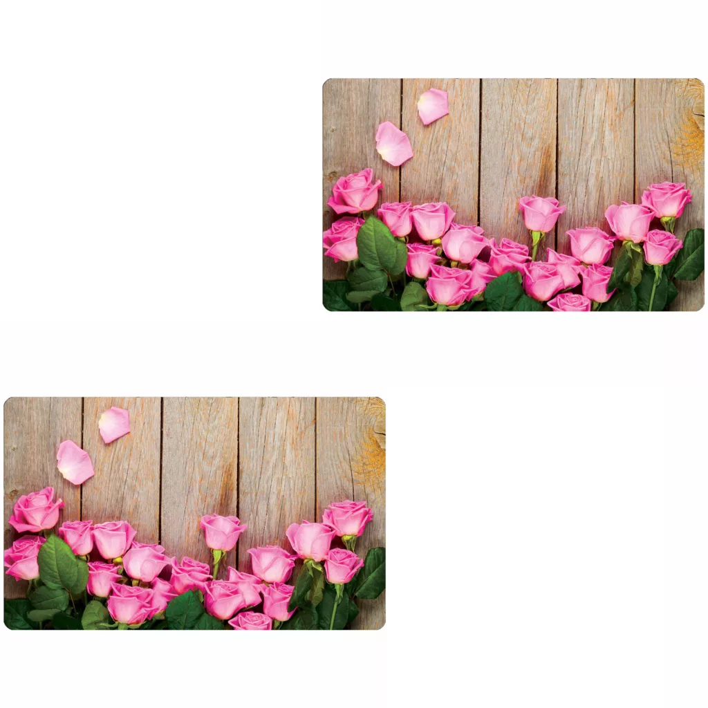 پادری مدل گل رویه مخمل طرح ترک کد D.502 مجموعه دو عددی