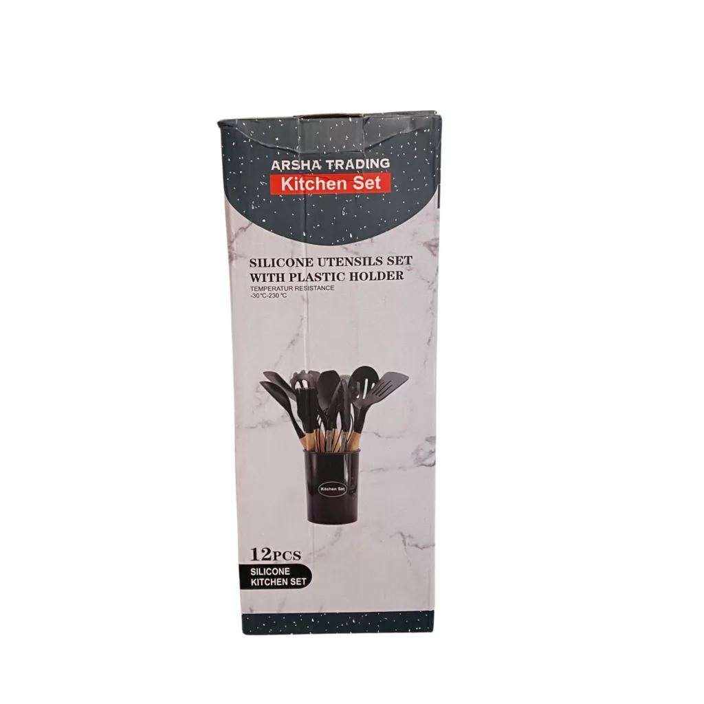 سرویس کفگیر و ملاقه ۱۲ پارچه مدل کیچن ست