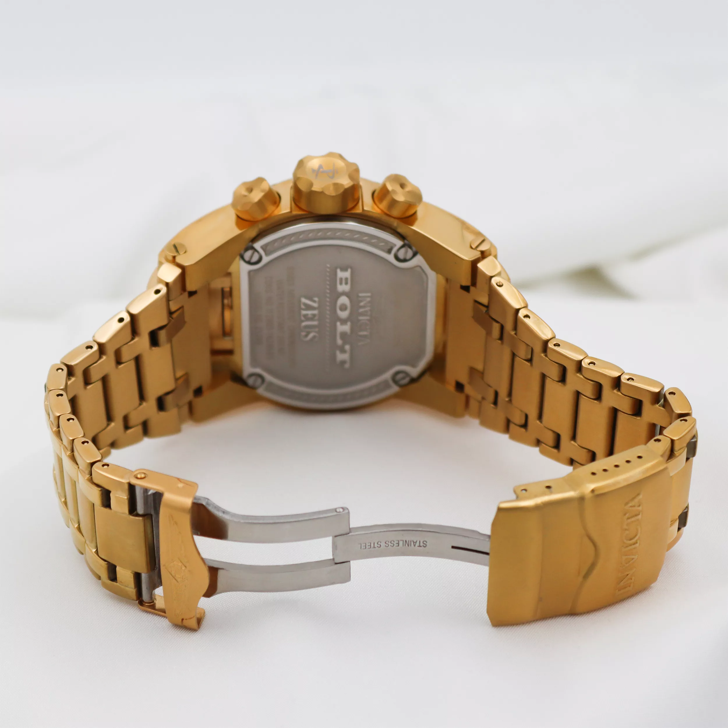 ساعت مچی عقربه‌ای مردانه اینویکتا مدل 25209 - Master quality Zeus Chronograph کد WG-73