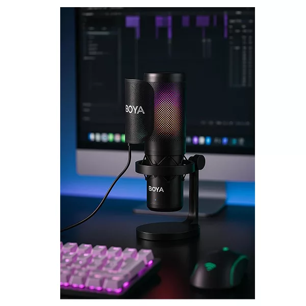 میکروفن رومیزی بویا مدل BY-K9 با درگاه اتصال USB-C