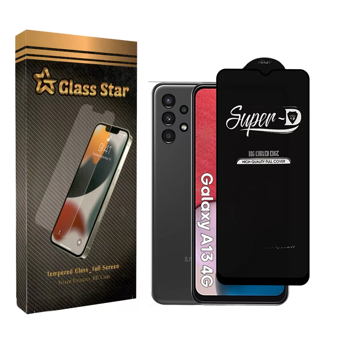 محافظ صفحه نمایش گلس استار مدل STAR-SUPER-D مناسب برای گوشی موبایل سامسونگ Galaxy A13 4G محافظ صفحه نمایش گلس استار مدل STAR-SUPER-D مناسب برای گوشی موبایل سامسونگ Galaxy A13 4G