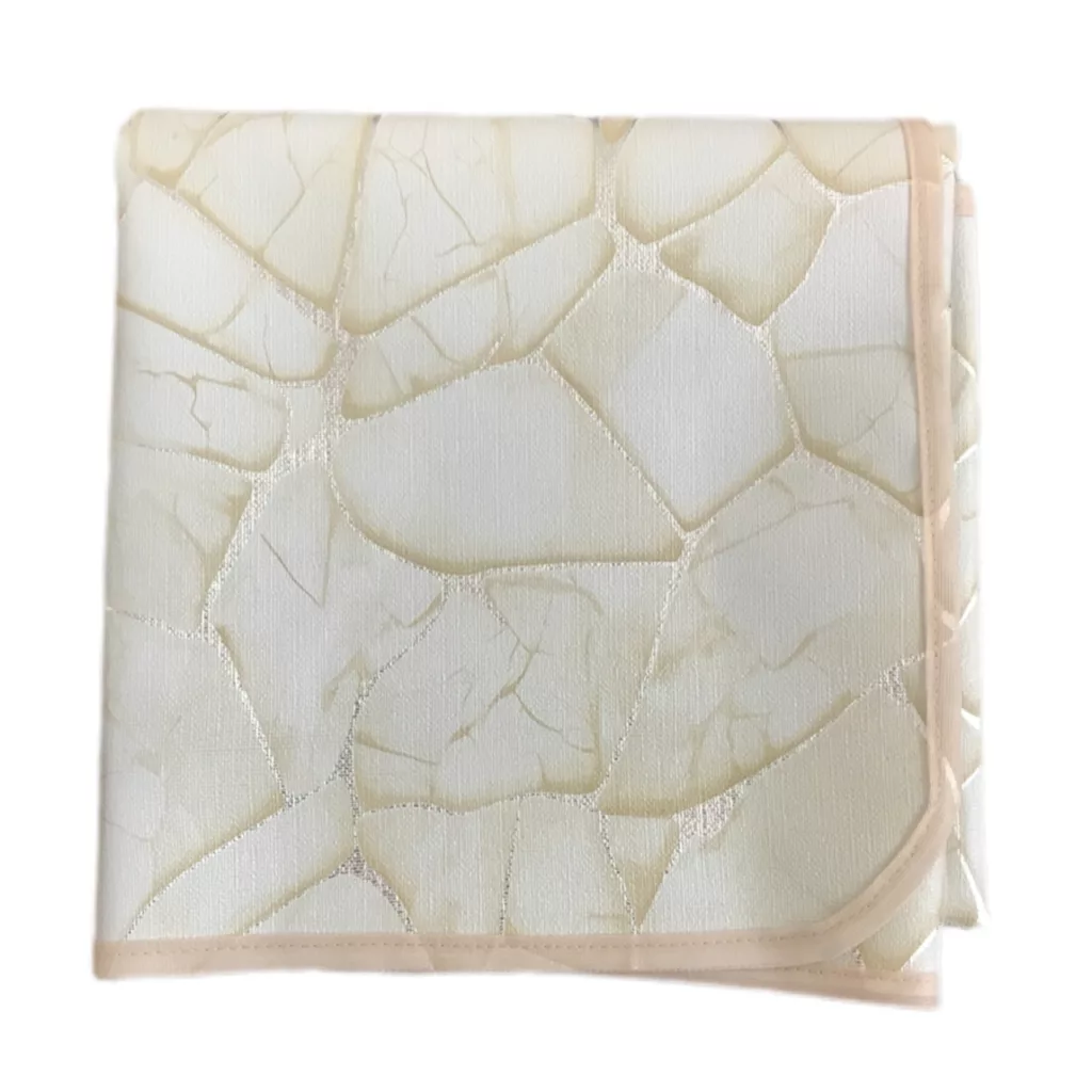 سفره 8 نفره مدل میوا طرح پشت ابریشمی کد 05 سایز 140×140 سانتی متر