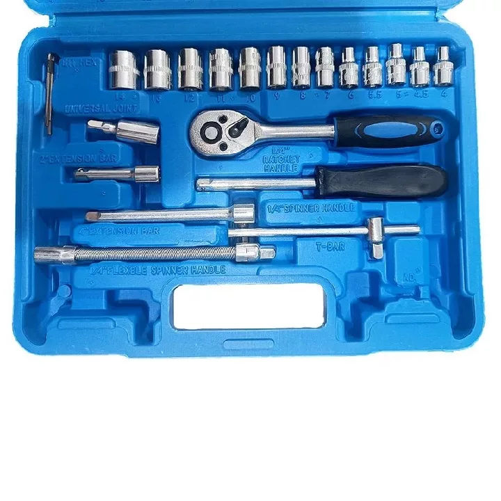 جعبه بکس و پیچ گوشتی 1/4 اینچ مجموعه 53 عددی