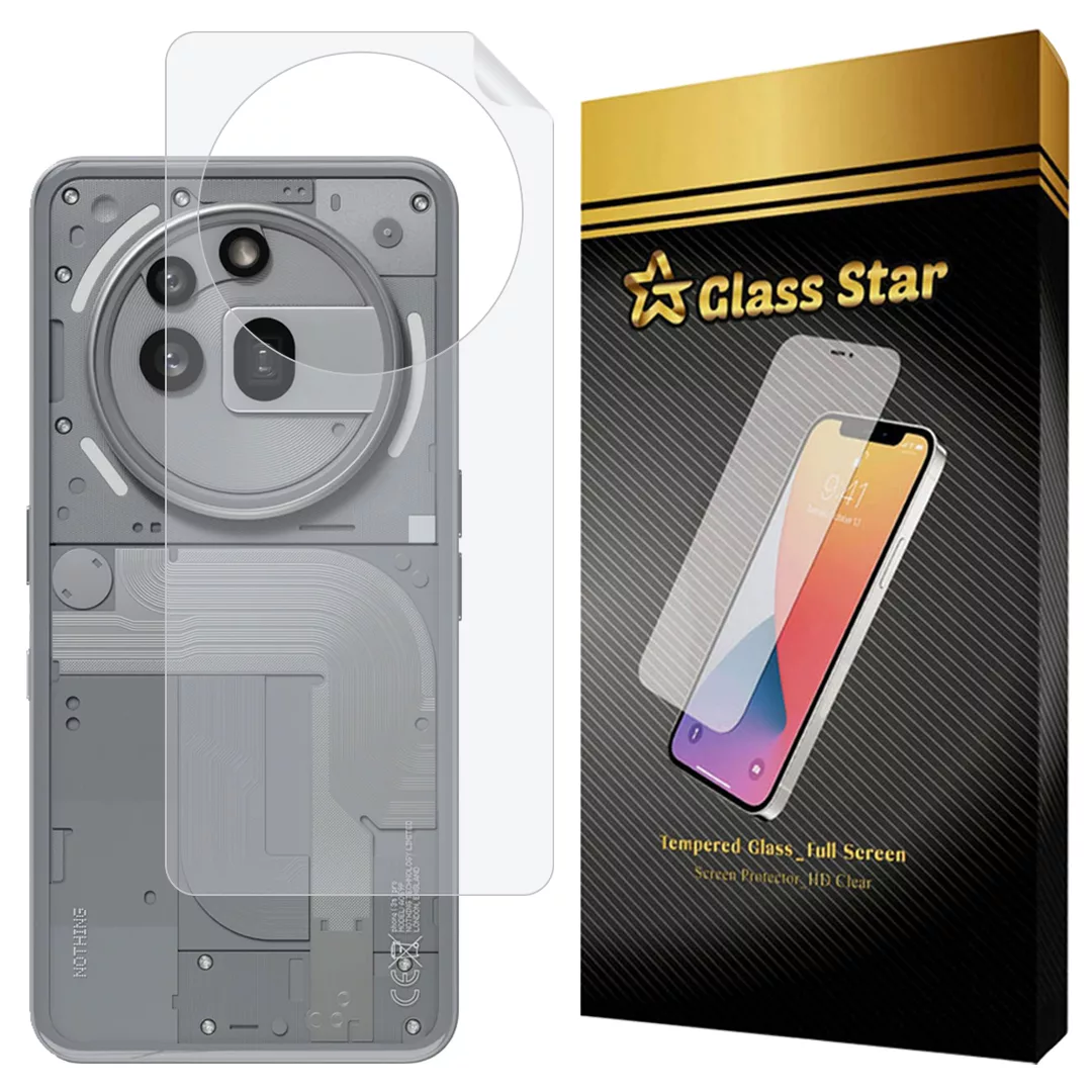 محافظ پشت گوشی گلس استار مدل GNAMB20 مناسب برای گوشی موبایل ناتینگ فون 3a Pro