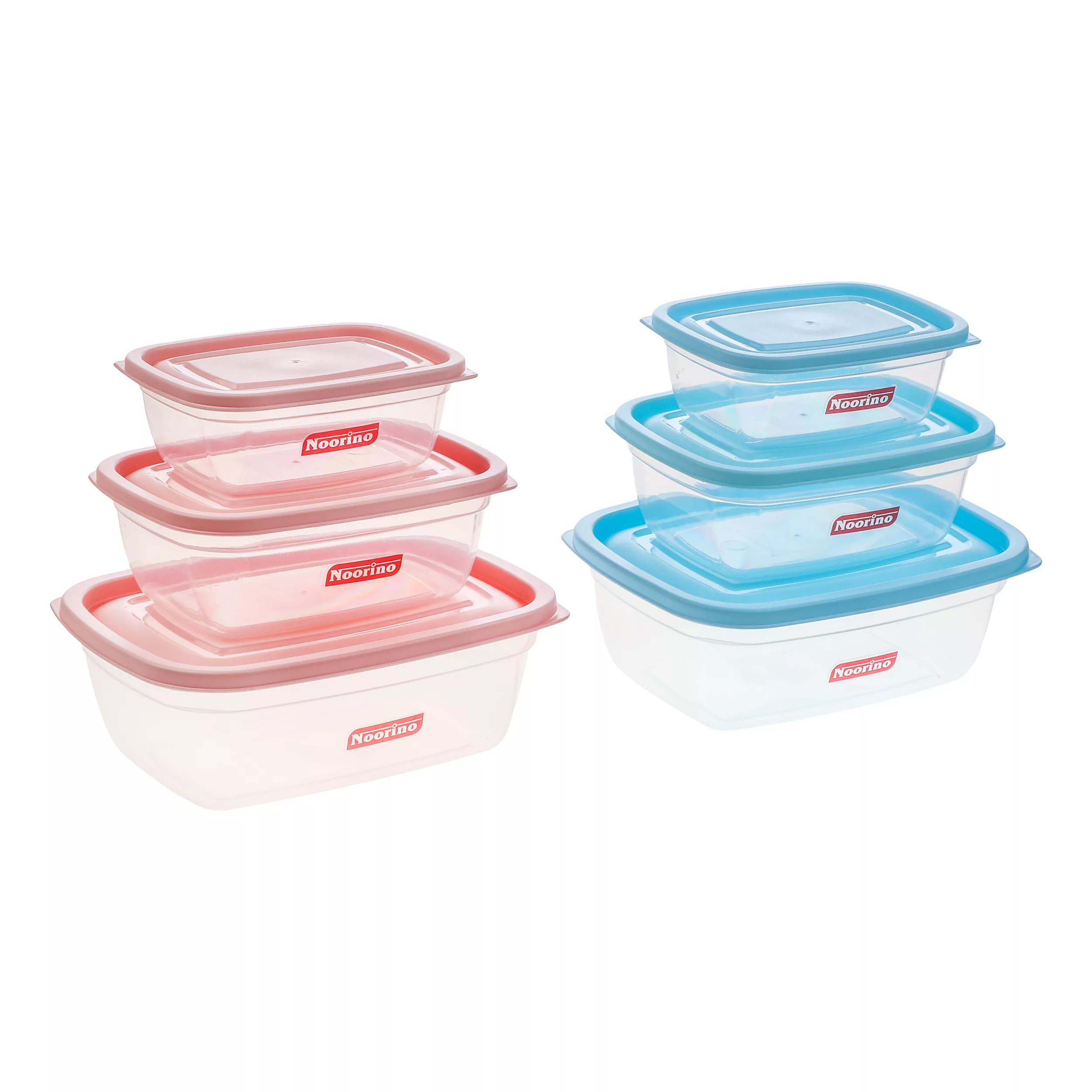 ظرف نگهدارنده نورینو مدل دایان کد 009 مجموعه 6 عددی