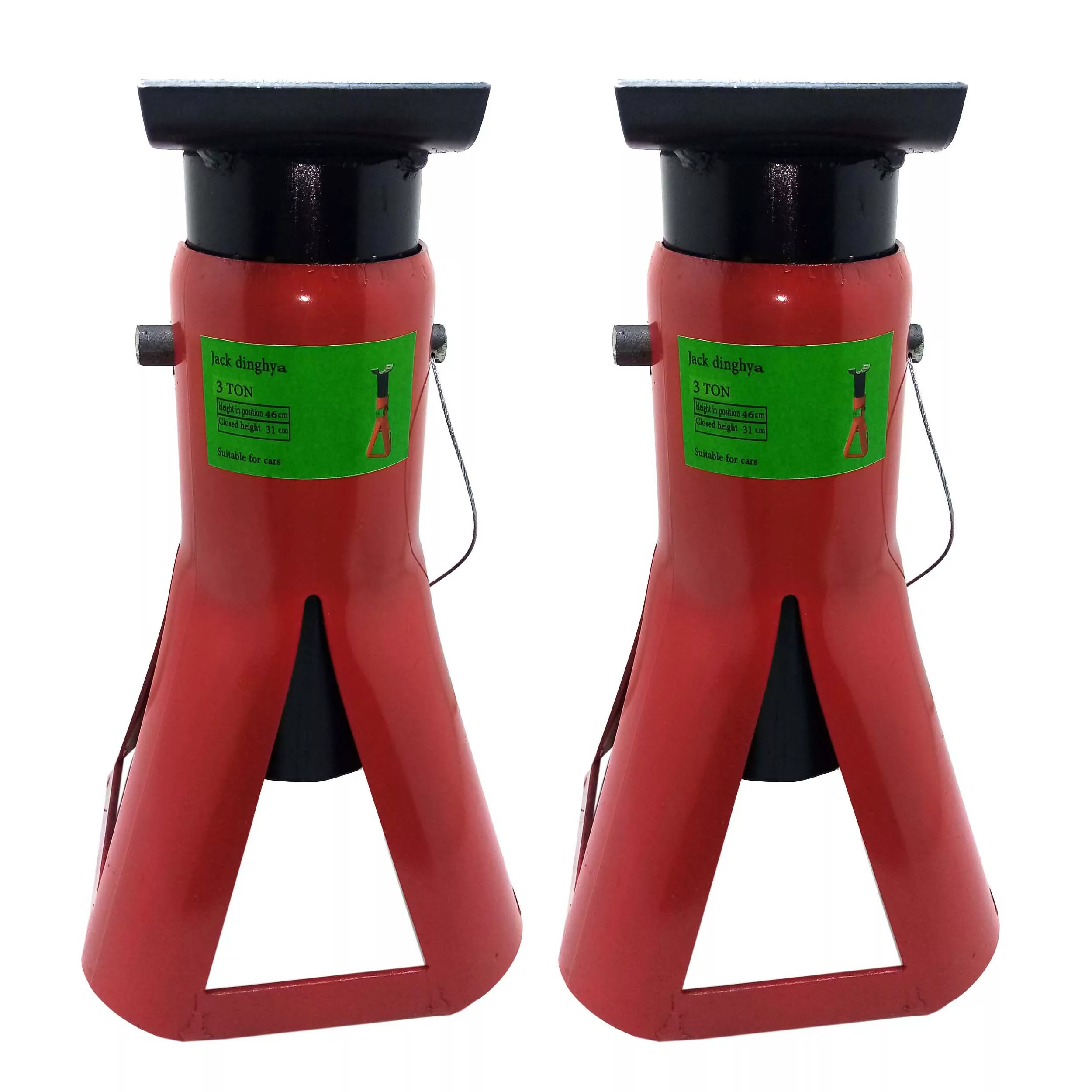 خرک خودرو دینگیا مدل DF3000T ظرفیت 3 تن مجموعه 2 عددی خرک خودرو دینگیا مدل DF3000T ظرفیت 3 تن مجموعه 2 عددی