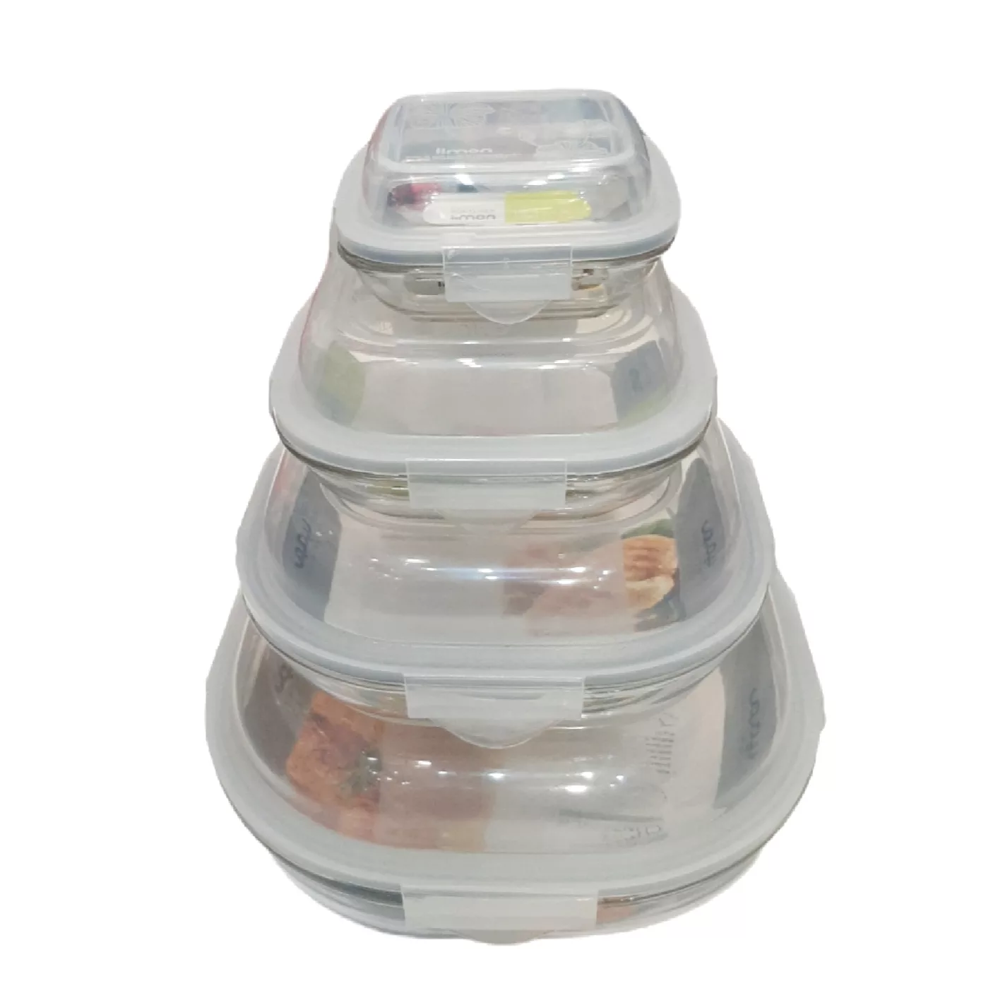 ظرف نگهدارنده لیمون مدل 2049 مجموعه 4 عددی