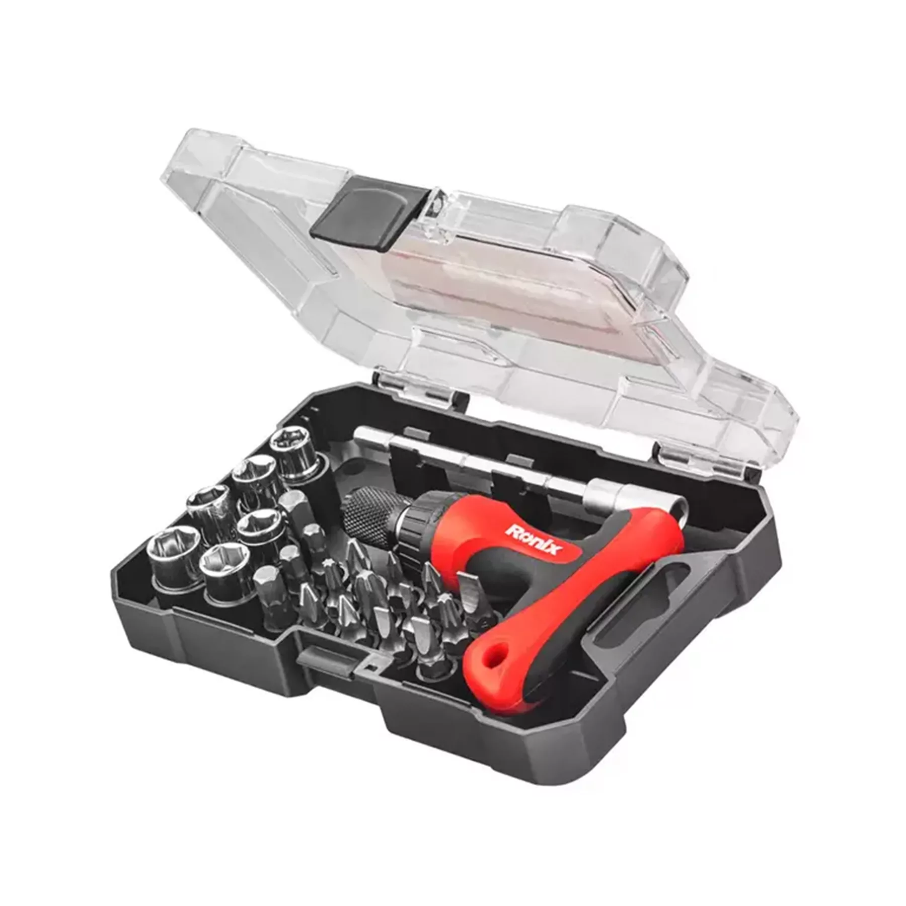 رابط سری پیچ گوشتی رونیکس مدل H2715R بسته 24 عددی