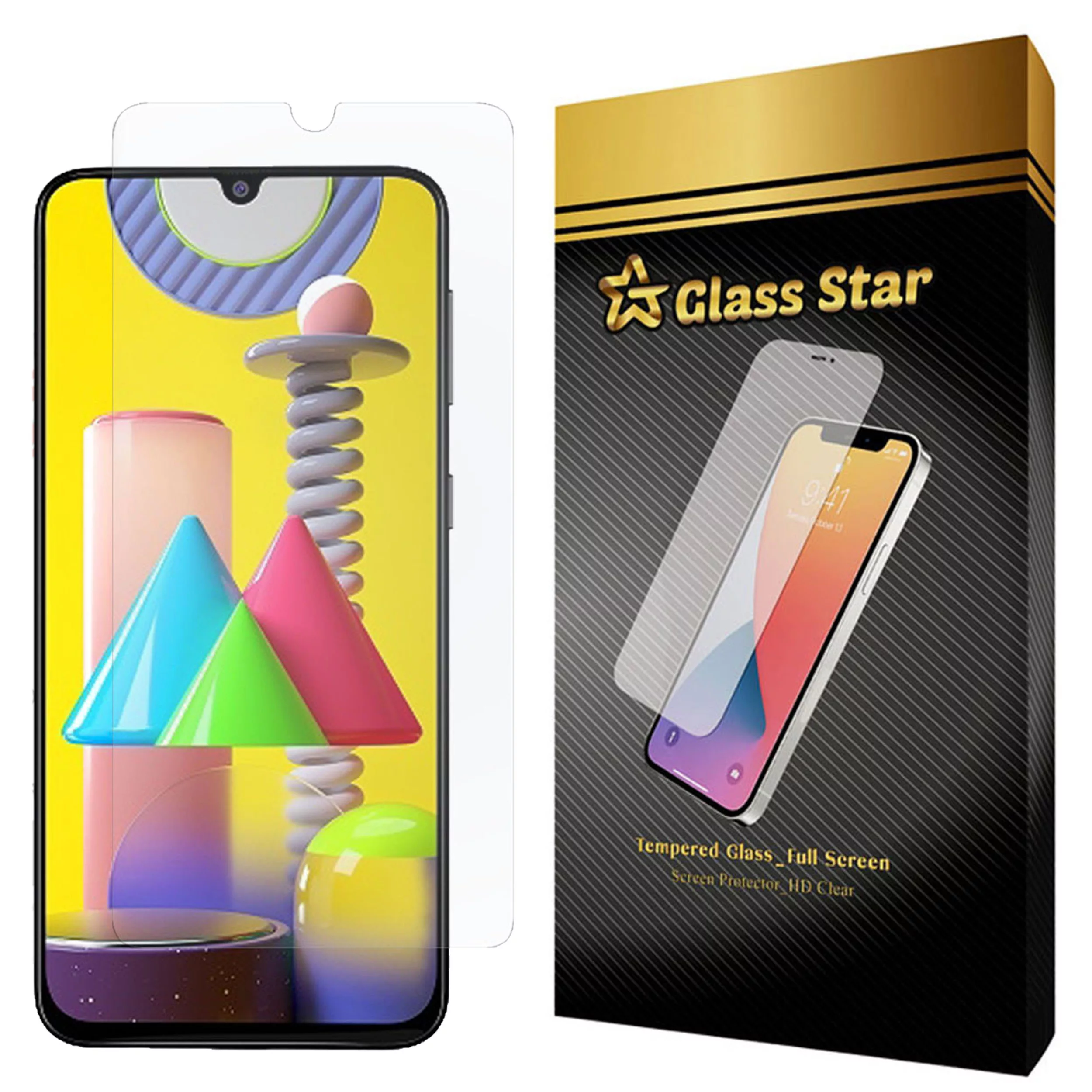 محافظ صفحه نمایش گلس استار مدل SP مناسب برای گوشی موبایل سامسونگ Galaxy M21