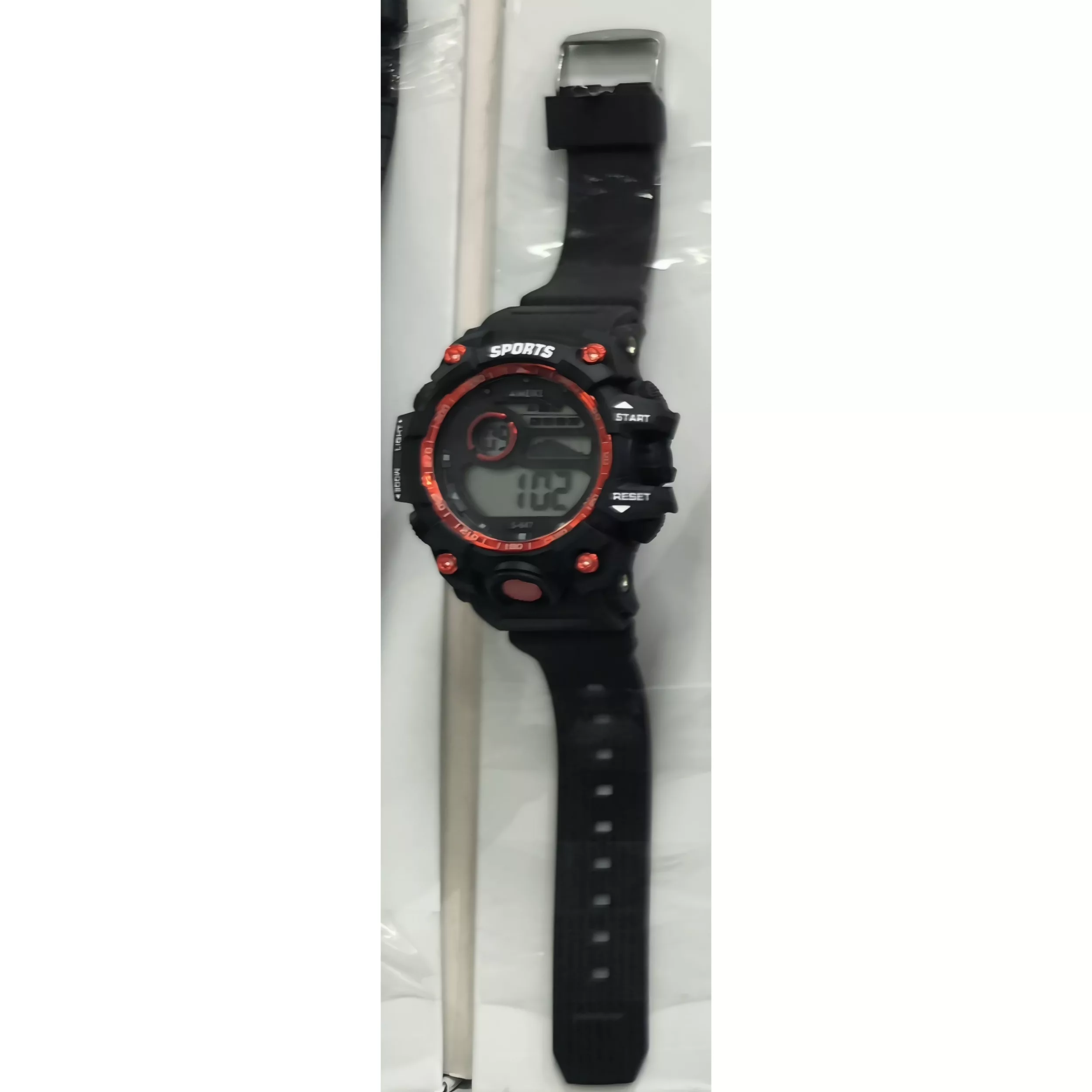 ساعت مچی دیجیتال مردانه مدل  اسپرت تک زمانه کرنوگراف بند پیو کد S2