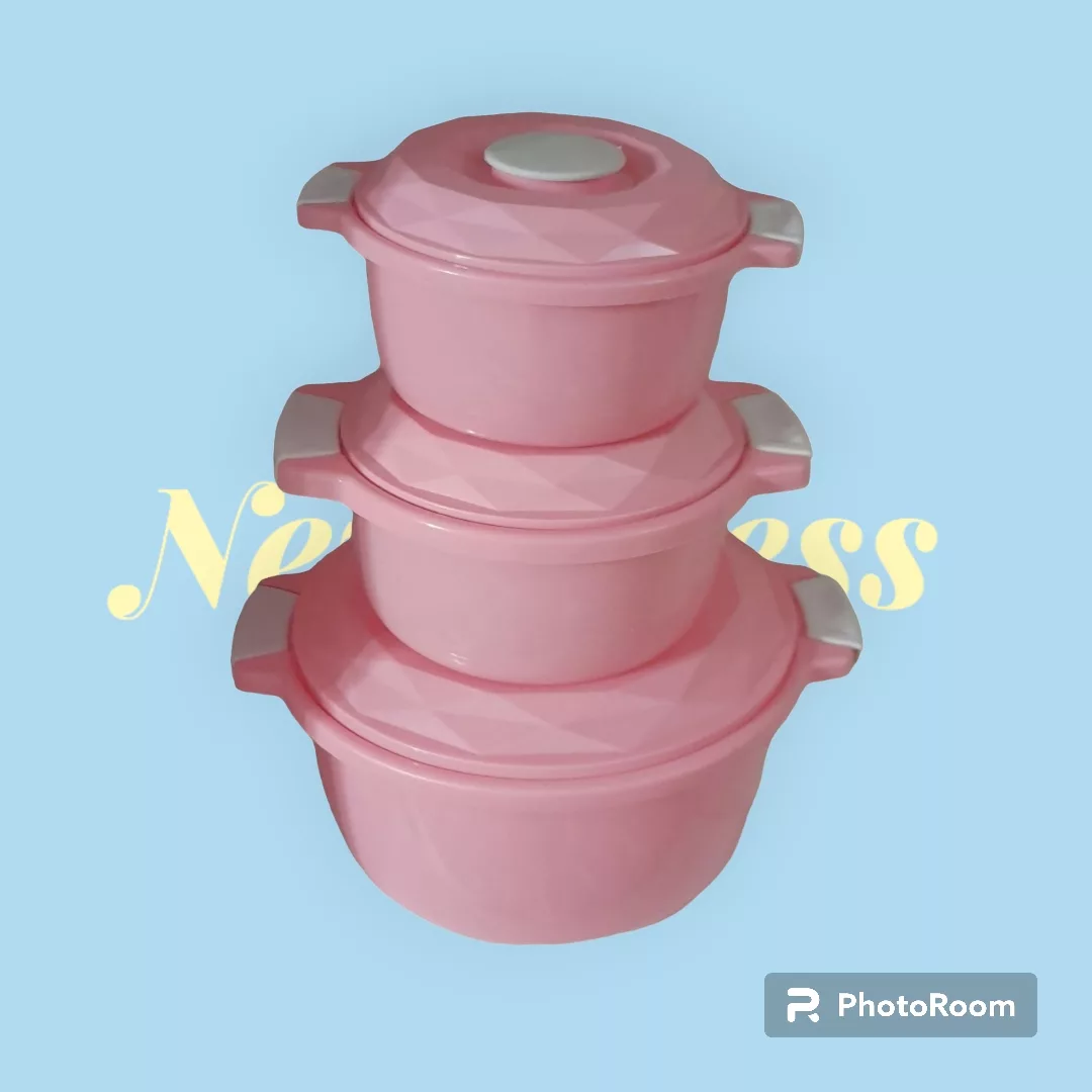 ظرف نگهدارنده غذا مدل SS مجموعه سه عددی