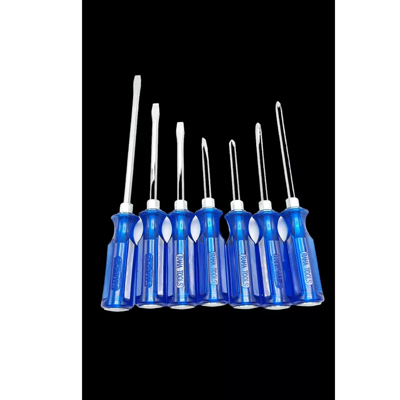 پیچ گوشتی دو سو چهاسو ضربه خور رها تولز مدل  CR-V بسته 7 عددی