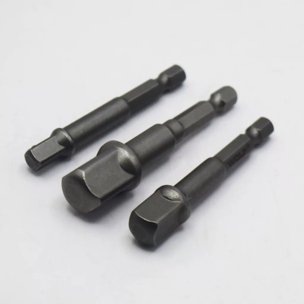 رابط بکس سر دریلی ولف مدل YP--1/4-3/8-1/2 مجموعه 3 عددی