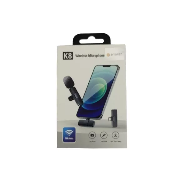 ست میکروفن بی سیم مدل answer K8