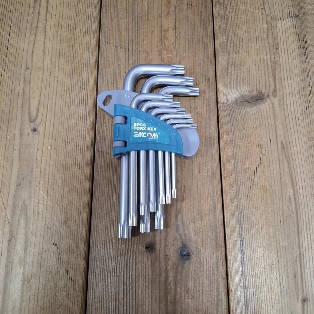 آچار ستاره ای امکم مدل 9S مجموعه 9 عددی