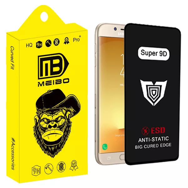 محافظ صفحه نمایش میبو مدل Super 9D مناسب برای گوشی موبایل سامسونگ Galaxy J7 Pro