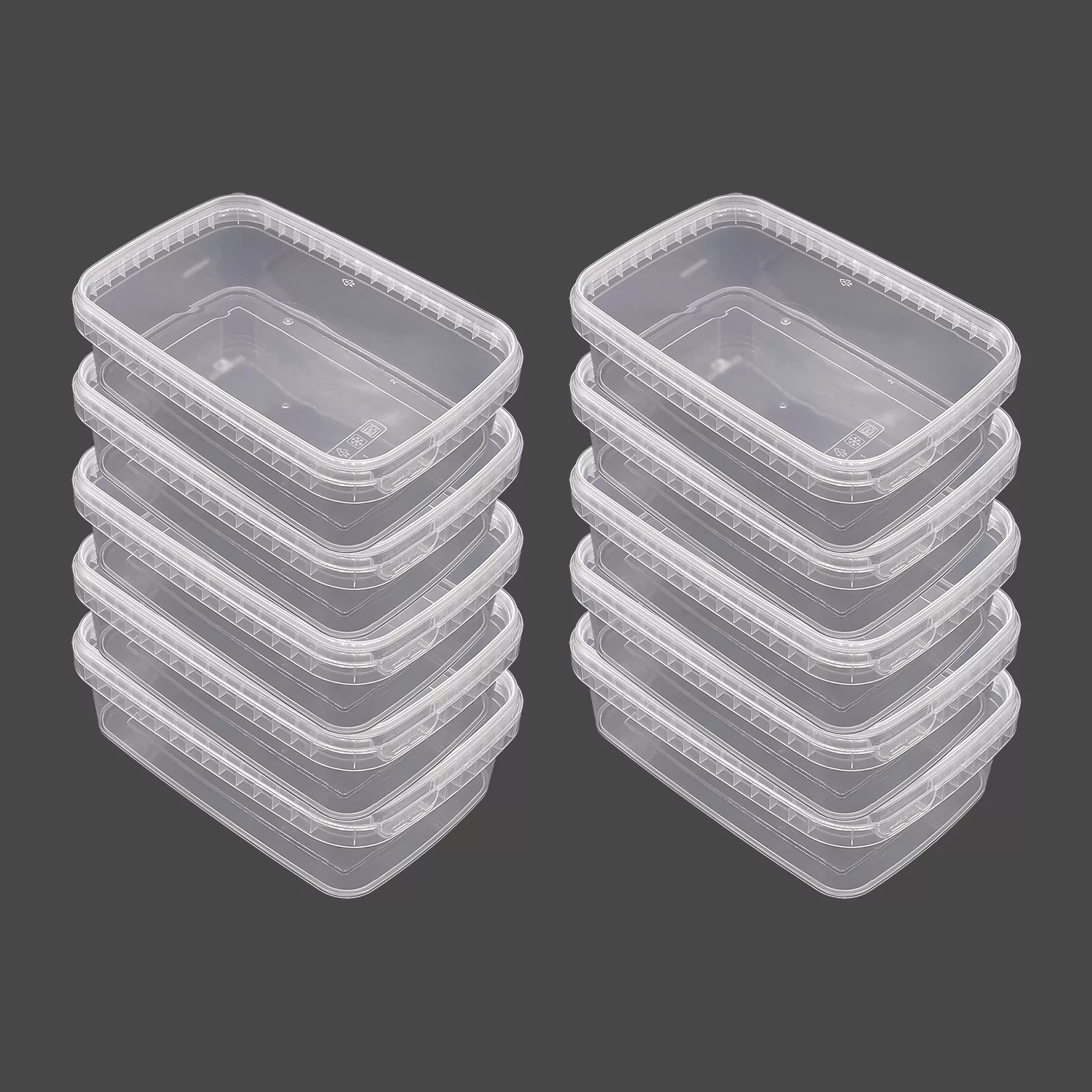 ظرف نگهدارنده مدل microwave کد 1000cc بسته 10 عددی