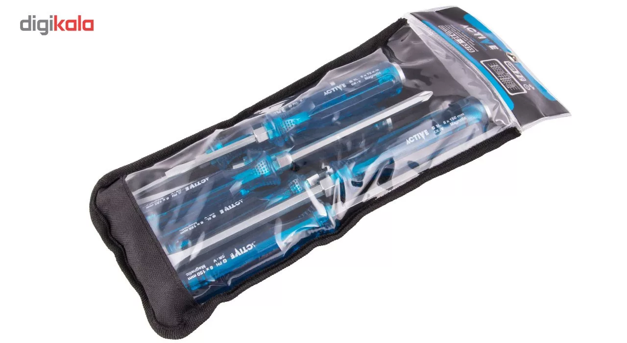 مجموعه 7 عددی پیچ گوشتی اکتیو مدل AC6373