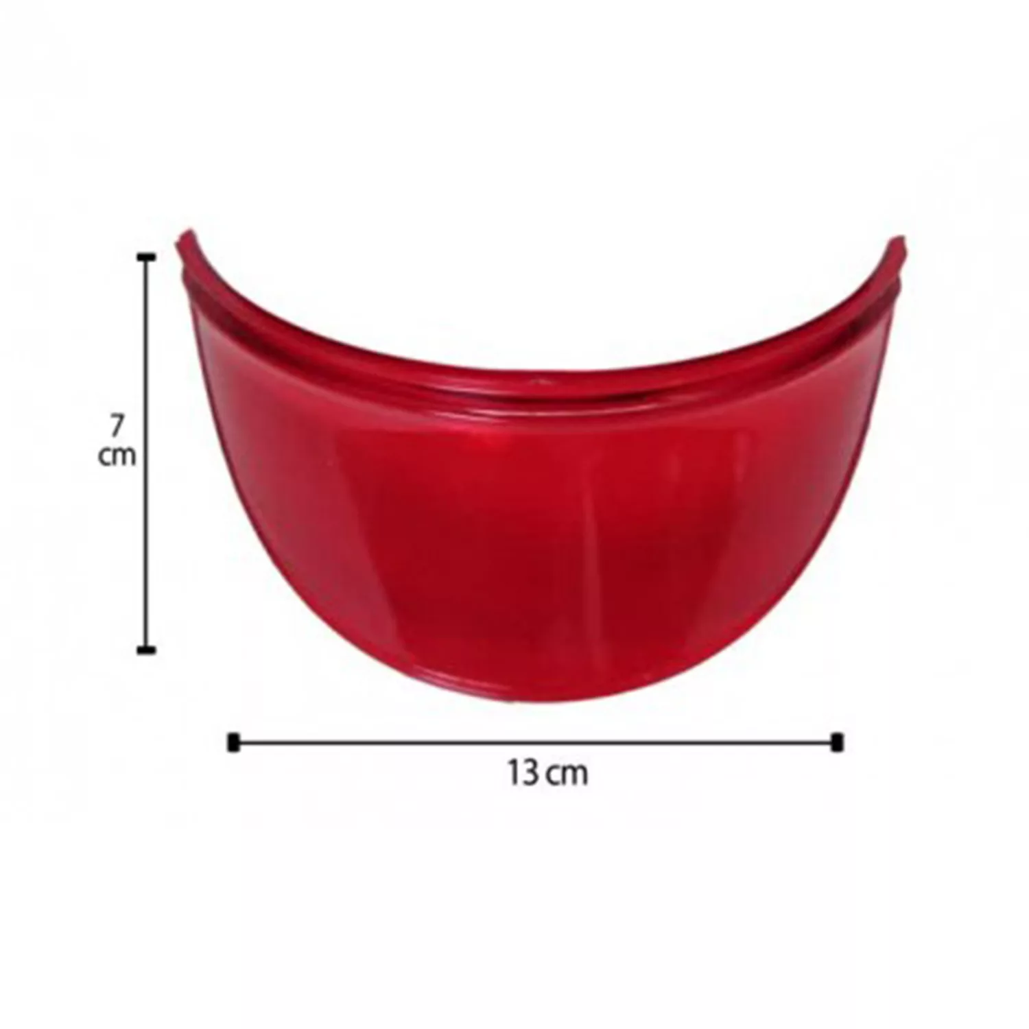 طلق ابرویی چراغ خودرو بیلگین مدل پلکسی R-2 بسته 2 عددی