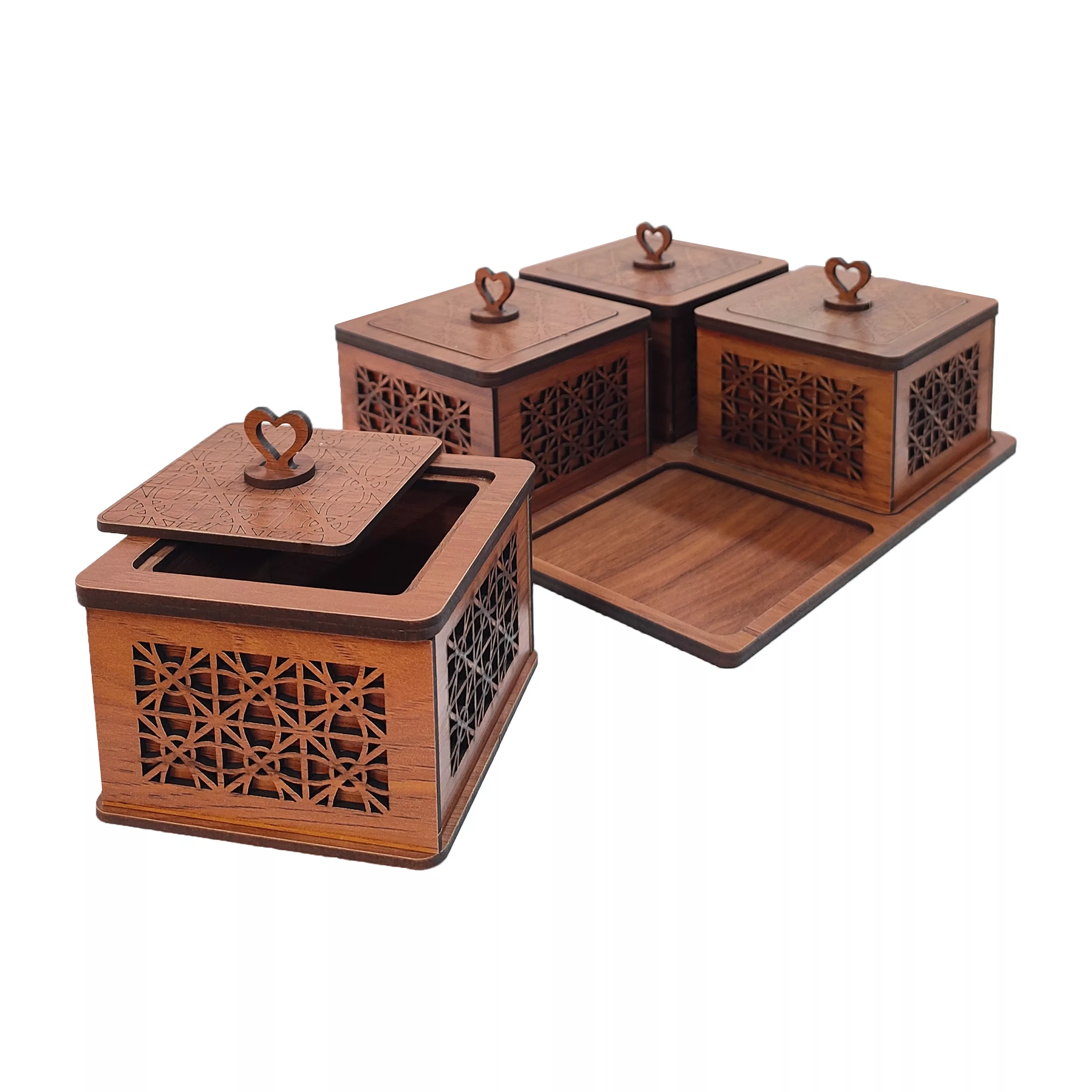 ظرف نگهدارنده مدل فروردین مجموعه 4 عددی