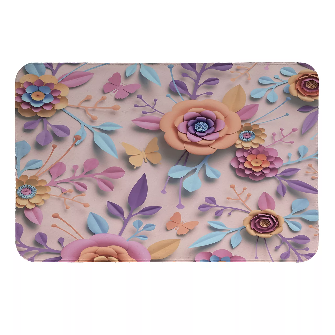 پادری طرح گل کد 5899 سایز 50 × 70 سانتی متر