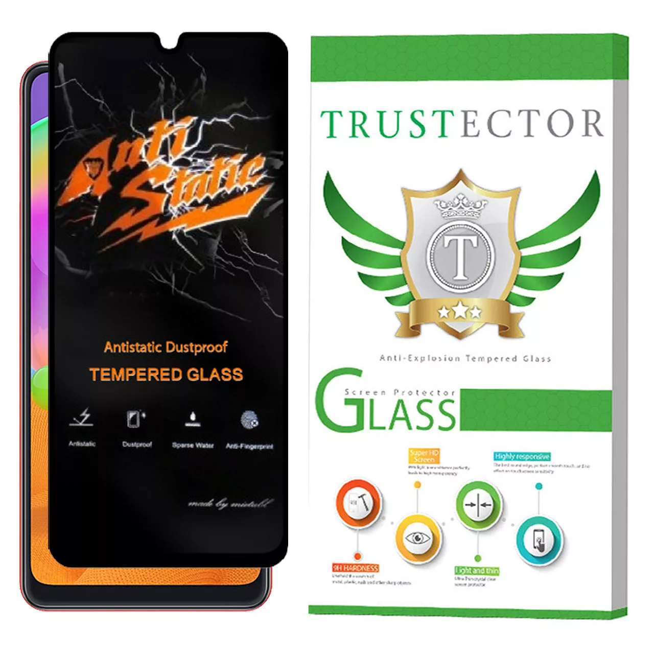 محافظ صفحه نمایش تراستکتور مدل ASTTA-GLASS مناسب برای گوشی موبایل سامسونگ Galaxy A22 4G