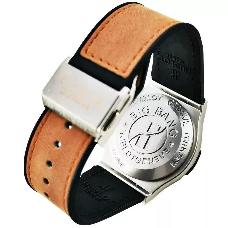 ساعت مچی عقربه‌ای مردانه مدل اسکلتون بیگ بنگ04