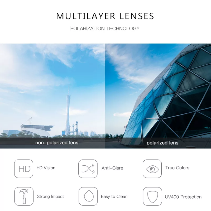 عینک آفتابی گرد مدل 3447-2 Polarized Apricot