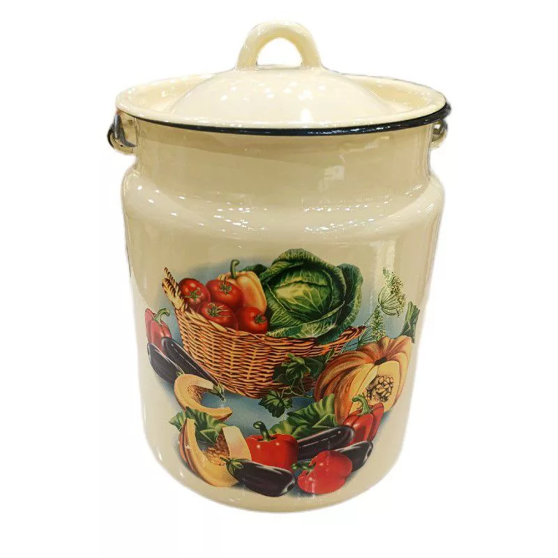 ظرف نگهدارنده مدل لعابی طرح کدو